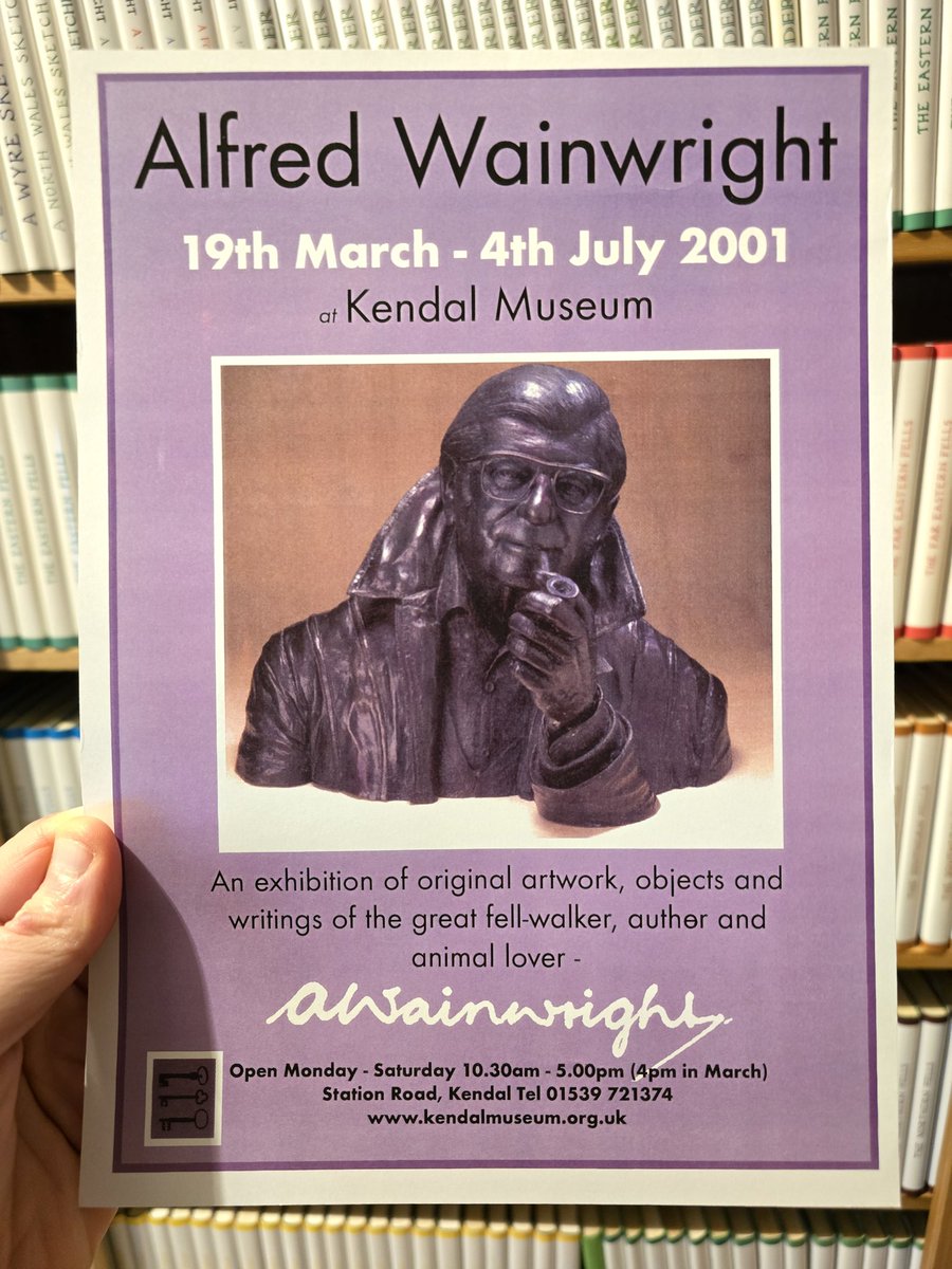 Alfred Wainwright Books & Memorabilia tweet media