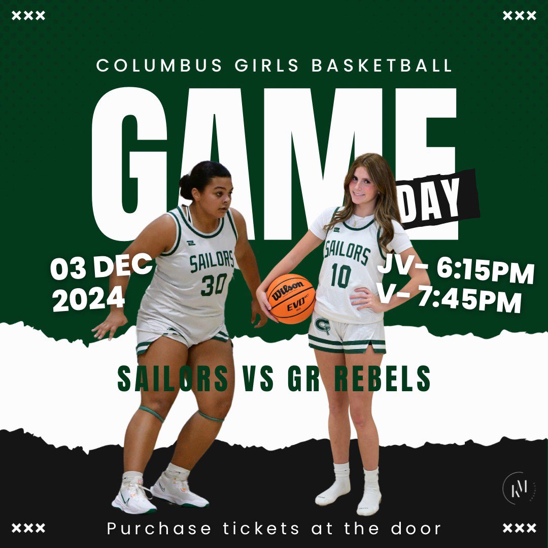 ⭐️🏀 1st Game Tonight at #15 Ranked Gladbrook-Reinbeck! Come out and support your Sailors as we begin our season on the road! 💚⚓️