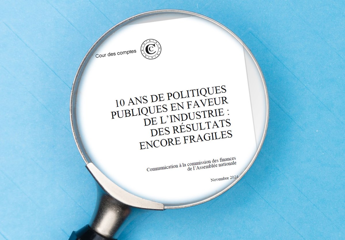 Rexecode's tweet photo. #LeDoc @Courdescomptes fait le bilan de la politique industrielle en France depuis le rapport Gallois prônant une pacte de #compétitivité en 2012
en résumé⤵️
https://t.co/ZwtOmi77RM https://t.co/kCfLUz4KK0