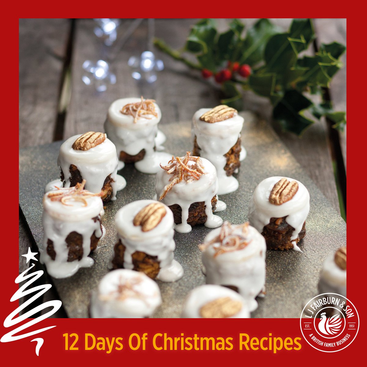 12 Days of Christmas Recipes - Day 3 🎄🍴🧑‍🍳

Christmas Cake Bites 🍰

A different way to serve up your Christmas cake (and make it go further if you’ve more guests than expected!)

fairburnseggs.co.uk/our-recipes/co…