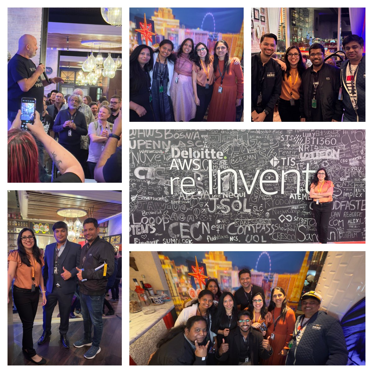 What a fantastic Day 1 at #AWSreInvent! 
If you are here at #Vegas, let’s connect at AWS Developer Lounge at the Expo zone – the conversation is just getting started!

#AWSreInvent2024 #AWS #Cloud #Developers