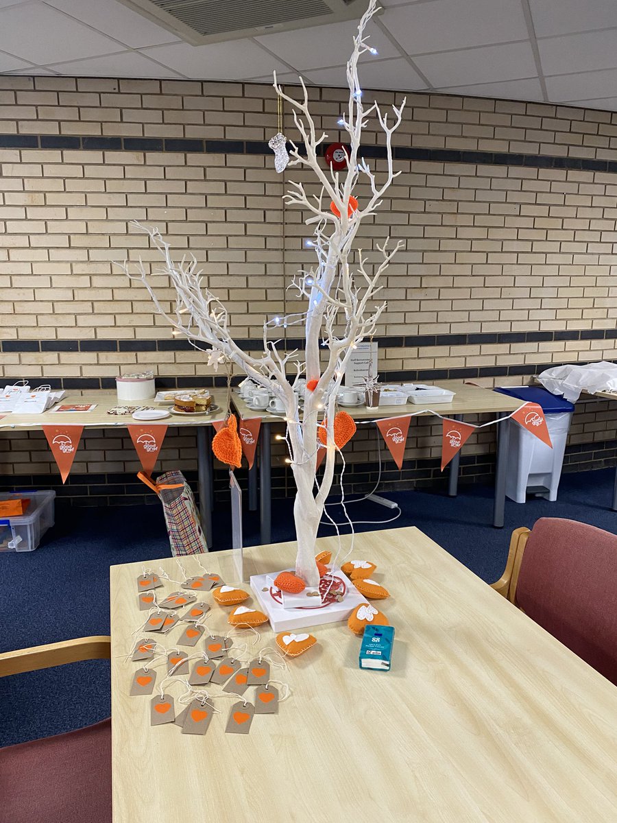 Jules Lewis RGN MSc 💙🦢 (@juleslewis6) on Twitter photo Amazing <a href="/sathNHS/">SaTH</a> #StaffBereavementSupport Cafe today <a href="/ShropsConf/">Shrops Conf</a> for 🧡🎄☕️🧁#NationalGriefAwarenessWeek #ShineALight thank you <a href="/HeatherP196/">Heather Pitchford</a> <a href="/JulesLock1/">Jules Lock</a> <a href="/PennyWatson999/">Penny Watson</a> & thank you to all those who attended and placed a message on the tree of hope 🎄 Amazing <a href="/sathNHS/">SaTH</a> #StaffBereavementSupport Cafe today <a href="/ShropsConf/">Shrops Conf</a> for 🧡🎄☕️🧁#NationalGriefAwarenessWeek #ShineALight thank you <a href="/HeatherP196/">Heather Pitchford</a> <a href="/JulesLock1/">Jules Lock</a> <a href="/PennyWatson999/">Penny Watson</a> & thank you to all those who attended and placed a message on the tree of hope 🎄