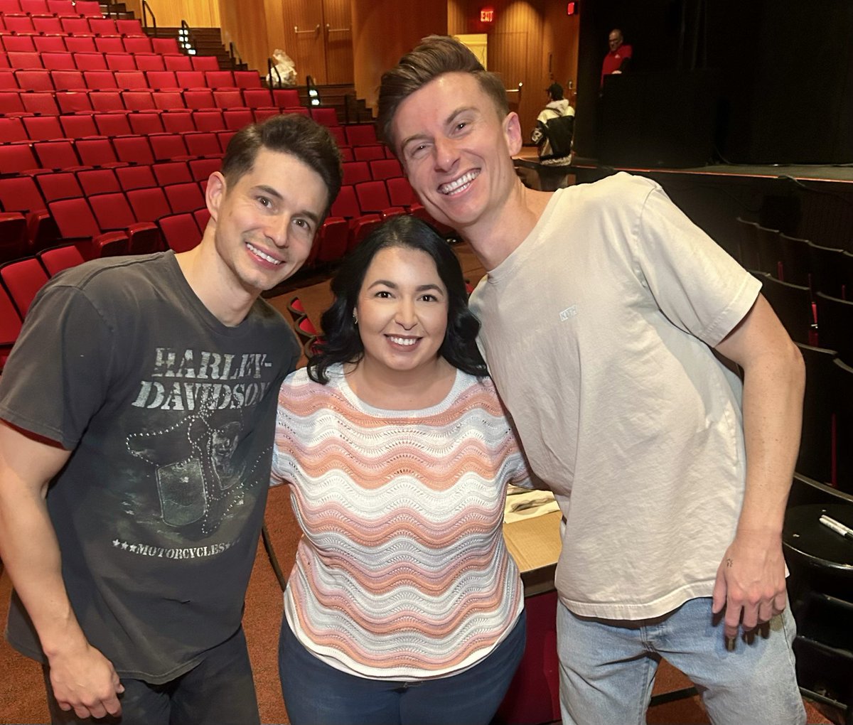 Two of my favorite comedians TOGETHER in one place - could be happier! 

The <a href="/stiff_socks/">Stiff Socks Podcast</a> show last night was hilarious!