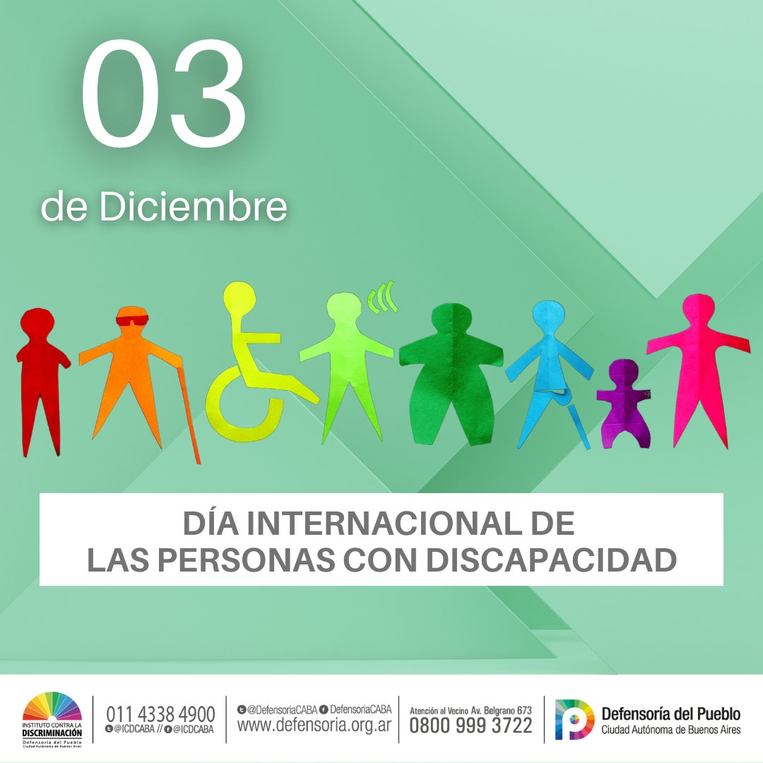 Instituto contra la Discriminación tweet media