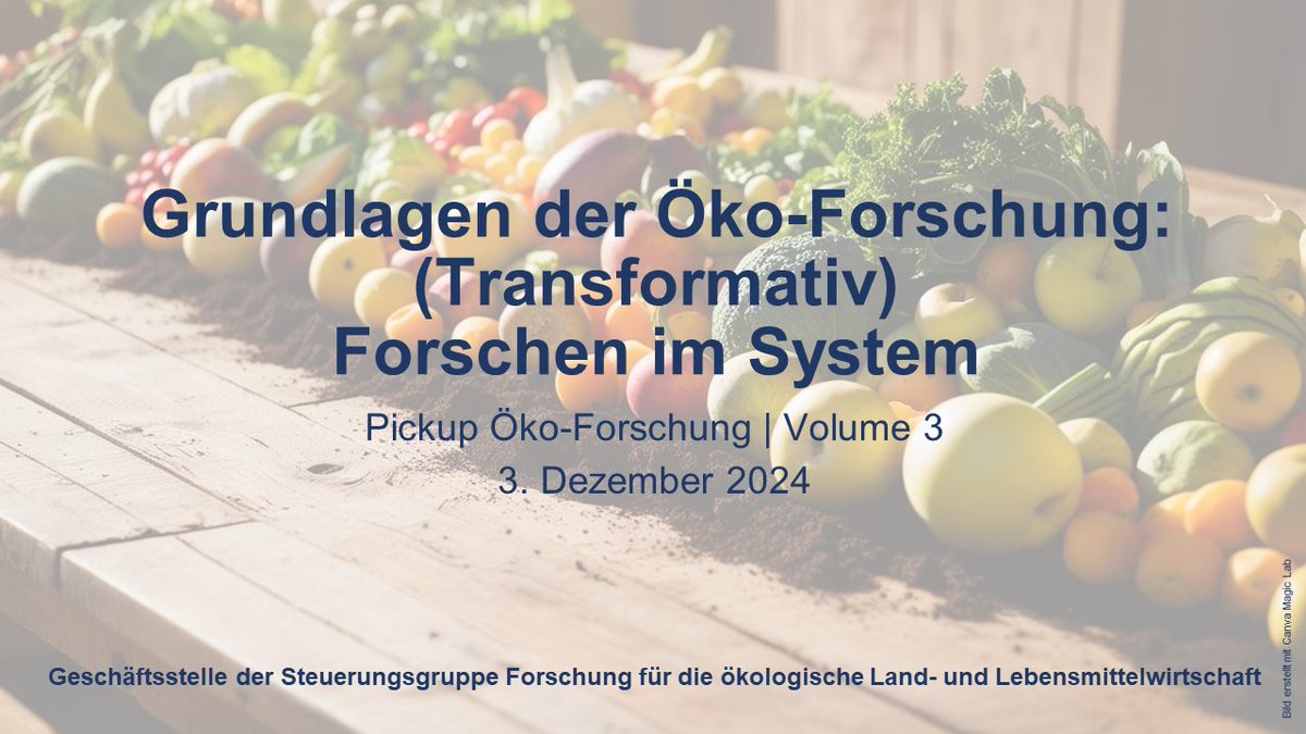 Agrarsysteme der Zukunft (@agrarsysteme) on Twitter photo 🌱 Heute beim „Pickup Ökoforschung“ – der Steuerungsgruppe Öko-Forschung vom @bmel! Wir stellten die Arbeit der Koordinierungsstelle von <a href="/agrarsysteme/">Agrarsysteme der Zukunft</a> vor und diskutierten zum Thema „Herausforderungen & Ansätze zur #Systemforschung für nachhaltige Agrar- und #Ernährungssysteme“. 🌱 Heute beim „Pickup Ökoforschung“ – der Steuerungsgruppe Öko-Forschung vom @bmel! Wir stellten die Arbeit der Koordinierungsstelle von <a href="/agrarsysteme/">Agrarsysteme der Zukunft</a> vor und diskutierten zum Thema „Herausforderungen & Ansätze zur #Systemforschung für nachhaltige Agrar- und #Ernährungssysteme“.