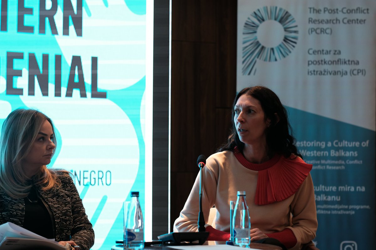 PCRCBiH's tweet photo. "I believe that you need to make today's public interested in these topics in order to do something unique. We need to deal with our own responsibility and design program and change," Jelena Krstić, @FHPHLC
#PreventionWB #PCRCBiH 🤝 #ImpunityWatch https://t.co/qHCfTK2H5a