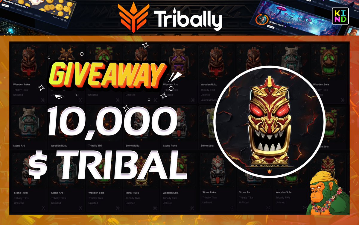 aditya_rmurali's tweet photo. 🔥 10,000 $TRIBAL Giveaway (500$) 🔥

Let's Celebrate Public Sale + TGE ✨

✨ Like, RT, Bookmark 
✨ Follow @aditya_rmurali , @RareAxies 
✨ Comment your Tribally Profile link with the image

Important Dates

✨4th Dec - $TRIBAL public sale ($0.0475)
✨5th Dec- TGE and distribution
✨6th Dec -  DEX trading on @AerodromeFi  ($0.05)
✨December - CEX listing [redacted]
✨ January 2025 - Bridge Live - Claim on platform Tribal token

Team
@bestaxies @RareAxies @amypeniston
 
Follow
@TriballyGames @Axie_Tech @DyGunlocke @Indes_Tribally @Kind_HQ @base