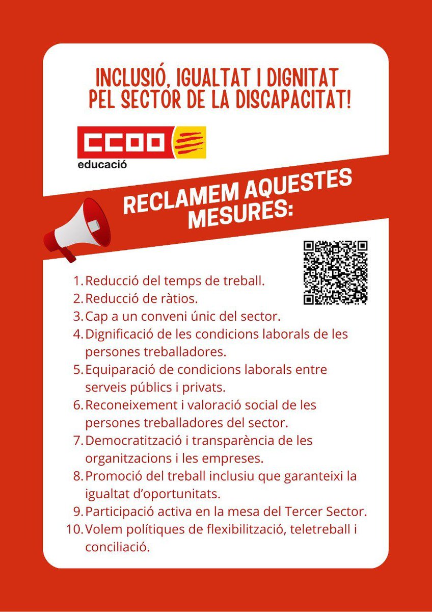 Hoy, en el #DíaInternacionalDiscapacidad, denunciamos una vez más, la precariedad #laboral y #salarial que sufrimos l@s trabajador@s con #Discapacidad en <a href="/grupo_sifu/">SIFU</a> 

La #integracion se realiza en el mercado ordinario, lo demás, es secuestro laboral financiado con subvenciones
