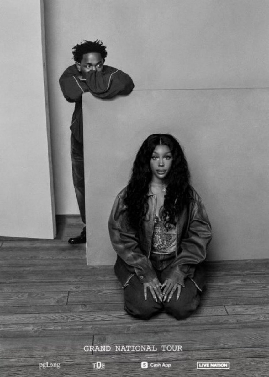🚨 KENDRICK LAMAR &amp; SZA ANNONCENT UNE TOURNÉE COMMUNE EN AMÉRIQUE DU NORD !! 

20 dates aux USA et 1 date à Toronto 👀

📆 De Avril à Juin 2025