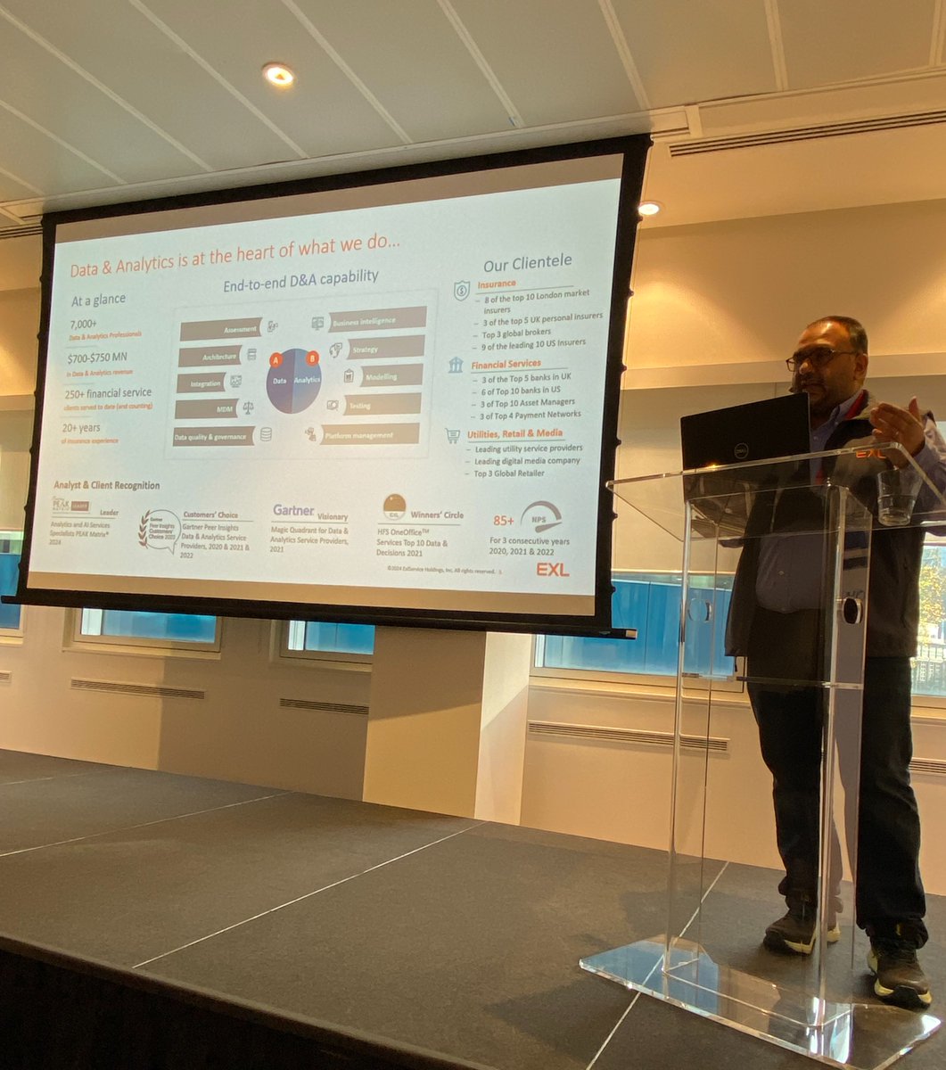 exl_service's tweet image. A big thank you to everyone who connected with us at Data Jam by The Insurance Network! It was a privilege to showcase how EXL is addressing data and analytics challenges in the insurance industry.

#DataJam #DataManagement