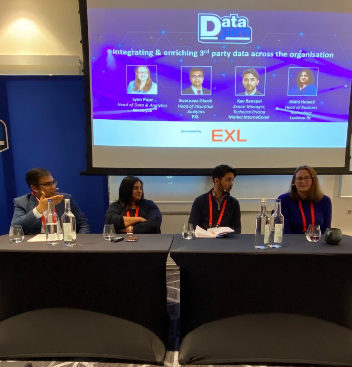 exl_service's tweet image. A big thank you to everyone who connected with us at Data Jam by The Insurance Network! It was a privilege to showcase how EXL is addressing data and analytics challenges in the insurance industry.

#DataJam #DataManagement