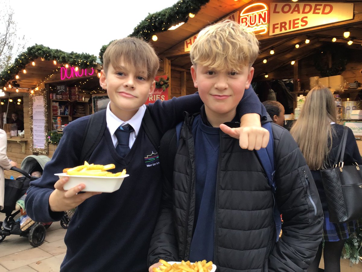 WestExeSchool's tweet photo. Our Yr9 business students visited Exeter's Christmas Market last week to conduct market research with stall holders ready for their own market next week in school...📊🎄 https://t.co/HY5Iq0Zuhw