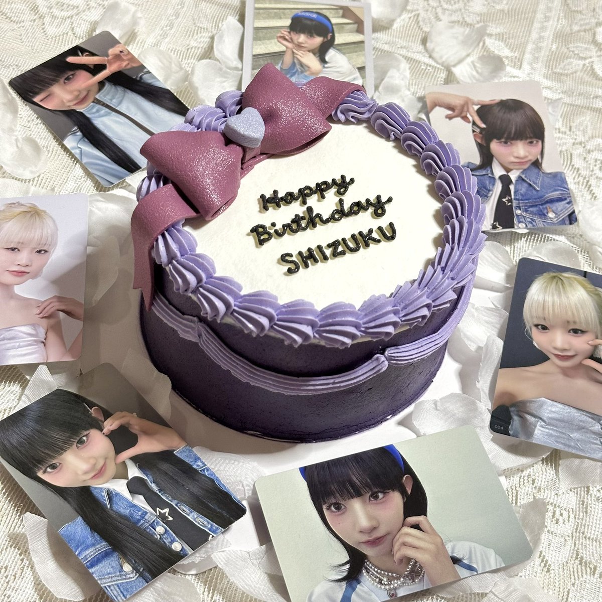 r____g3's tweet photo. 栞月20歳の誕生日おめでとう〜🤍
ファイナルに残れるかドキドキしながらお祝いしたあの日から一年、、
デビューできて本当によかった ᵕ ᵕ̩̩
しーちゃんこれからもずっとずっと
大好きだよ〜🤍🎀𓈒𓏸
（ケーキはセーラーサターン風にしてみました︎︎𓂃⟡.·）

#HAPPYSHIZUKUDAY
#しづくづくしの日 https://t.co/6nJF3oFsX8