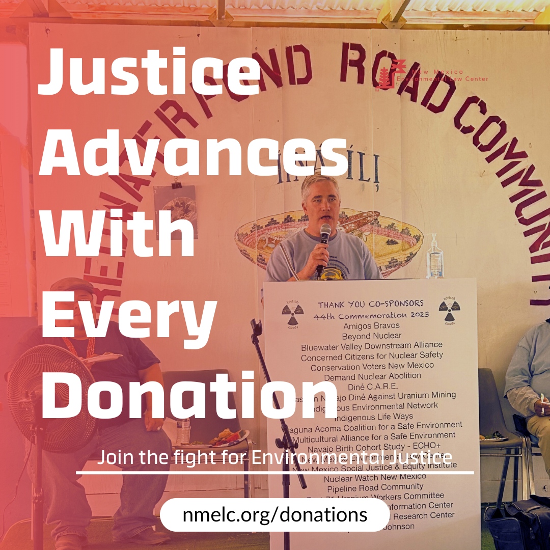 NMELC's tweet photo. This Giving Tuesday, every donation moves us closer to clean air, safe water, and healthier communities in New Mexico. Together, we create real change for environmental justice—every action counts, and every dollar fuels the fight.

Join the movement today and help build a fut... https://t.co/J8jtORWiKZ