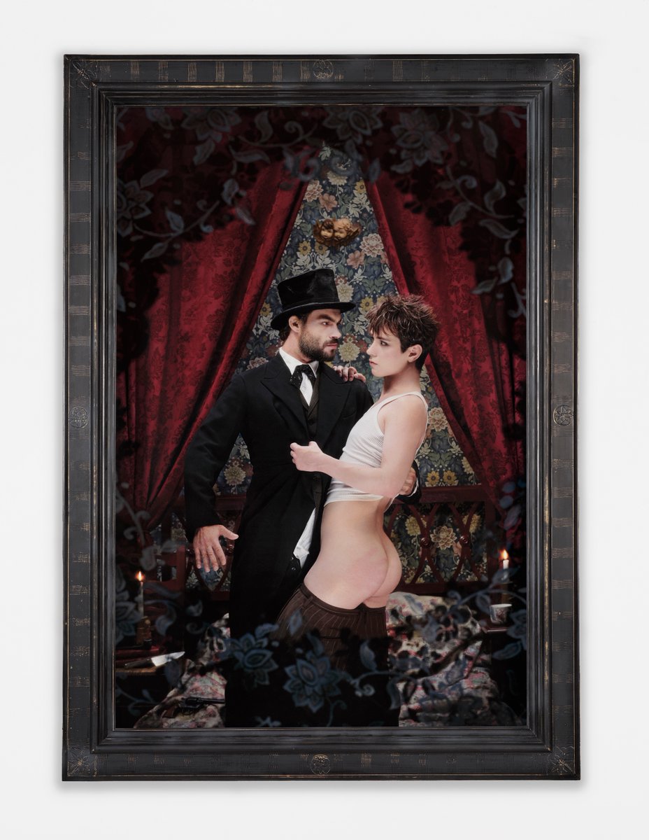 On the occasion of the group show "Verlaine 180", Pierre et Gilles created a brand-new work entitled "Verlaine et Rimbaud, Sonnet du trou du cul (Félix Maritaud et Hugo Michalet)", which will be exhibited at the Porte des Allemands in Metz from December 5, 2024.