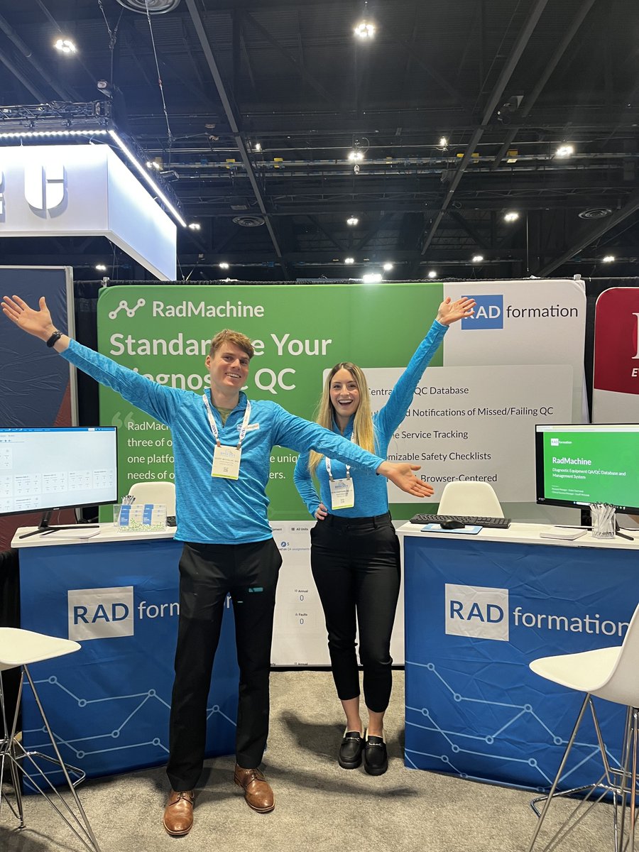 Radformation's tweet photo. 🎄 It’s Day 2 at #RSNA2024! From therapy machines to imaging devices, RadMachine consolidates everything into one sleek platform—making your workflows simpler, smarter, and more efficient https://t.co/eH1ZMONBQ7 #diagnostics #radmachine https://t.co/tqw0zYDyG5