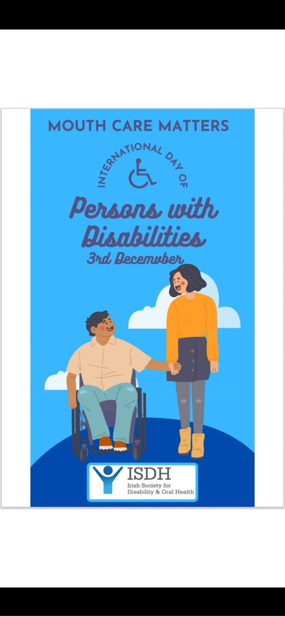 Today the 3rd of December our members in ISDH celebrate International Day of Persons with Disabilities!  This year's theme is "Amplifying the leadership of persons with disabilities for an inclusive and sustainable future,” #isdh #diversity #equity #inclusion #disability  💙💜