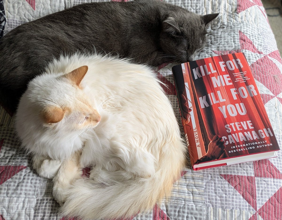 Tad Ottman (@unclet_bag) on Twitter photo It only takes one book from <a href="/SteveCavanagh_/">Steve Cavanagh</a> to make you a fan for life. Diabolical, twisty thrillers that you can't put down! Kill For Me Kill For You has been on my wishlist for a while and I've finally got my hands on a copy. Can't wait to read this one! #CatsofTwitter It only takes one book from <a href="/SteveCavanagh_/">Steve Cavanagh</a> to make you a fan for life. Diabolical, twisty thrillers that you can't put down! Kill For Me Kill For You has been on my wishlist for a while and I've finally got my hands on a copy. Can't wait to read this one! #CatsofTwitter
