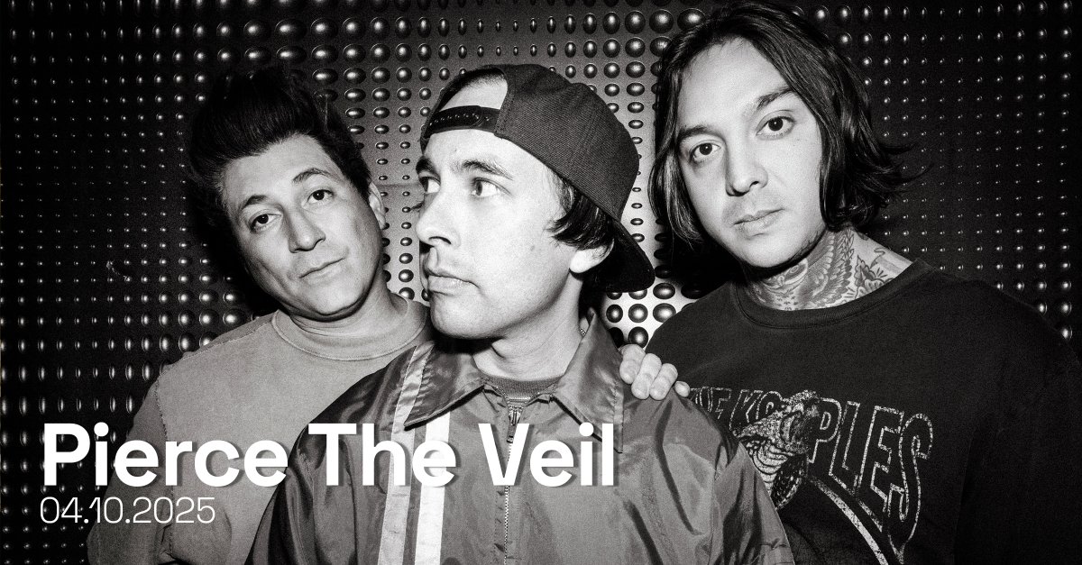 NIEUW! <a href="/piercetheveil/">Pierce The Veil</a> is king for a day in de Lotto Arena. Met hun ‘I Can’t Hear You Tour’ stoppen ze in onze zaal op 4 oktober 2025. 🔥 Tickets vanaf vrijdag, 10u. 

🎟 ow.ly/63MC50UjRPf

#PierceTheVeil #LottoArena #Concert #LiveNation #beat #beatvenues #Tickets