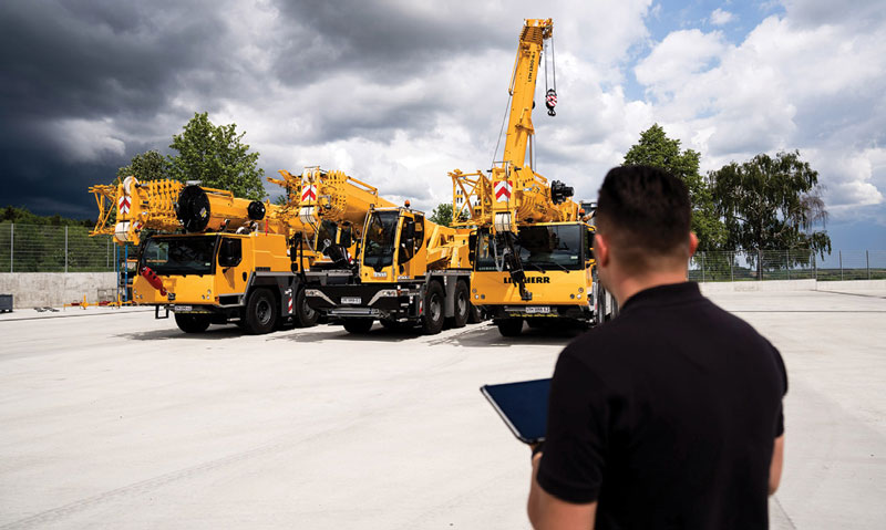 Liebherr programs new Crane Finder for mobility ow.ly/HzGf50UjrJp