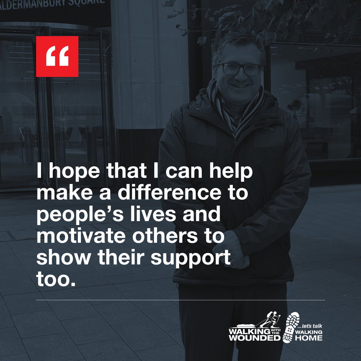 David, who has military connections with friends who served in the Armed Forces, is covering 20 miles throughout December in support of veterans.

👉 Read more: ow.ly/xMLW50UjXkJ

#WalkingHome