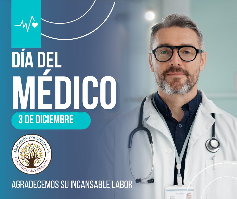 La <a href="/ACGG_CO/">ACGG</a> felicita y agradece profundamente a todos los médicos por su incansable labor y dedicación. En este día especial, queremos reconocer y celebrar su compromiso inquebrantable con la salud y el bienestar de la comunidad, especialmente con nuestras personas mayores.