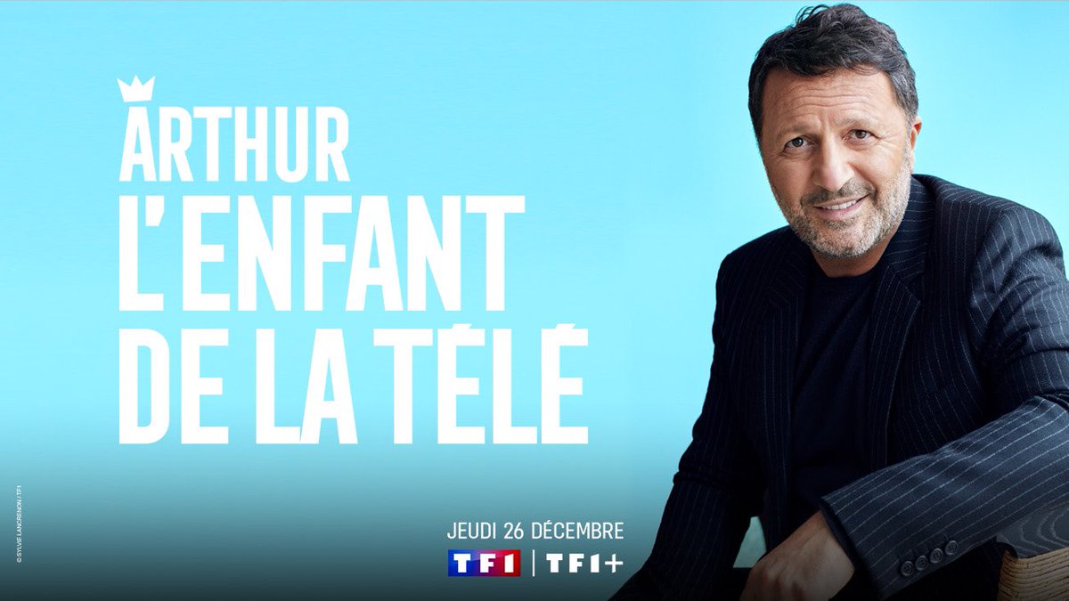 TF1Pro's tweet image. #Annonce @TF1

Pour célébrez les 30 ans de carrière d’@Arthur_Officiel, TF1 vous propose un documentaire inédit 📺

L’occasion de revivre des séquences cultes, en compagnie de célébrités qui l’ont accompagné tout au long de sa carrière ✨

⏰RDV le jeudi 26/12 à 21h10 sur @TF1