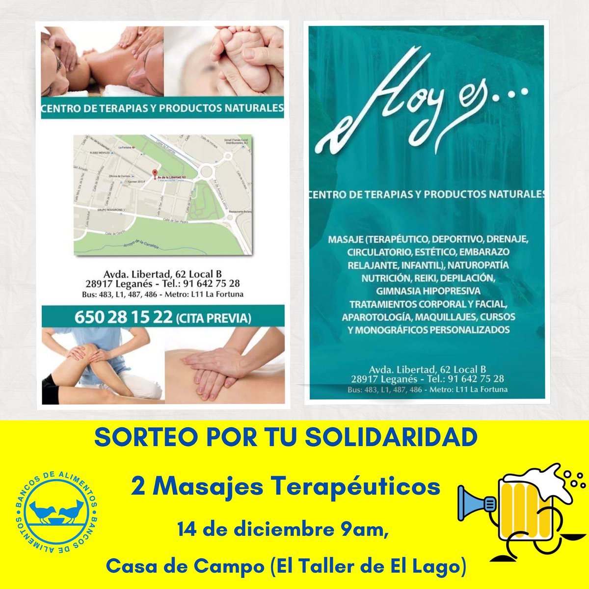 📣El 14 de diciembre tenemos plan. 

❤️ Conoces a <a href="/lauriiatl/">Laura García-Caro</a> y <a href="/daniela_f_p_/">dannn⁷ 🏐</a> 

💪 Ayudas al <a href="/bancoalimadrid/">BancoAlimentosMadrid</a> y <a href="/AmigosdeMonkole/">Amigos de Monkole</a> 

🍀Además puedes ganar esto gracias al <a href="/GTPenalara/">GranTrail Peñalara🗻</a> y los amigos 

¡CONTAMOS CONTIGO!