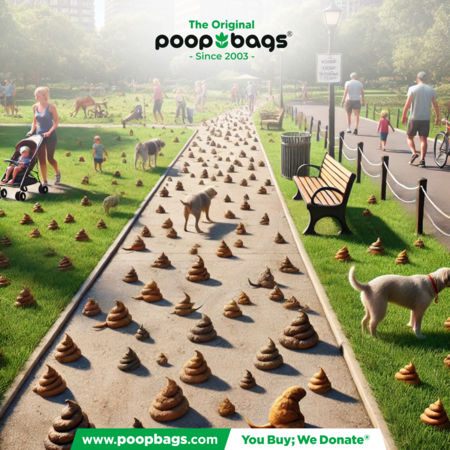 poopbags's tweet photo. If dog poop was visible for months, would people think twice before leaving it behind? Or would it still happen? https://t.co/1qivOrfePl