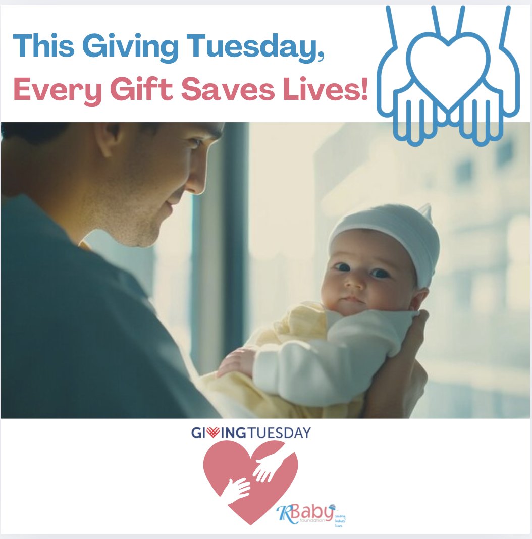 This #GivingTuesday, let’s make a difference together! 
Every second counts in a medical emergency, especially for children. With your help, R Baby Foundation ensures that healthcare providers are pediatric trained, equipped, and ready to save lives.

rbabyfoundation.org/donate-today/