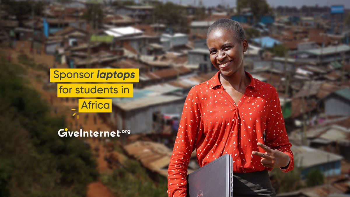 I'm not being paid for this promotion. I just love what this charity does! Providing laptops to needy students around the world - internet access that you and I take for granted. I've donated &amp; hope you'll consider doing so as well. Click here: giveinternet.org/arvinash