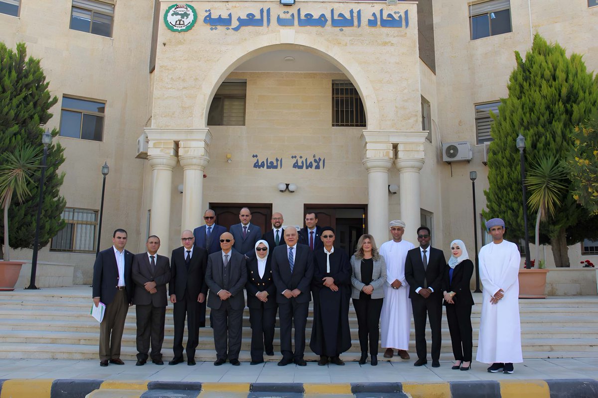 SIMADUniversity's tweet photo. Our Rector, Dr. @Abdikarimmohaid, participated in the first meeting of the 56th session of the Executive Council of the Association of Arab Universities, held at the General Secretariat headquarters in Amman, representing universities in Somalia. The Council warmly welcomed the new Rector and congratulated him on his new position. The Council discussed ways to enhance cooperation among Arab universities, improve the quality of higher education, and strengthen the unity of the universities that are members of the Association. #SIMAD25