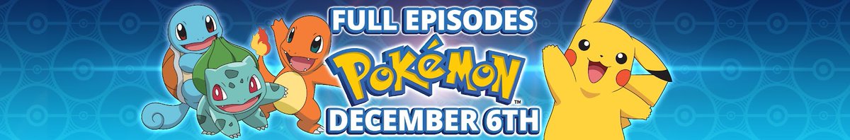 Pokebip's tweet photo. #PokemonTV : Alors que l'application mobile a pris fin en mars dernier, The Pokemon Company a finalement décidé de la "ressusciter" sous forme de chaîne Youtube  ! 

Les épisodes seront donc tous disponibles dès ce vendredi 6 décembre.

Lien : https://t.co/FOAIEbLkde https://t.co/dvrKwAEHx3