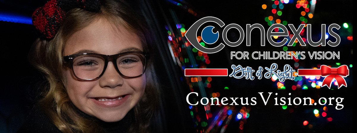 On this #GivingTuesday, you can change the life of a child in #RVA by supporting the Conexus Gift of Light campaign! Your donation will bring the the gift of healthy vision through a vision screening, a free eye exam, and a pair of glasses! conexusvision.org/gift-of-light/