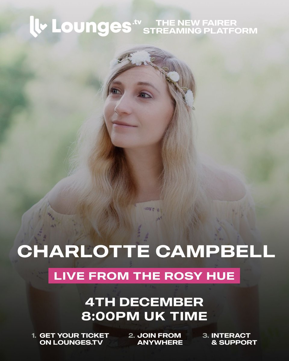 Livestreaming on Lounges TV tomorrow (Wednesday 4th December) 8-10pm uk time! 

lounges.tv/lounge/details…