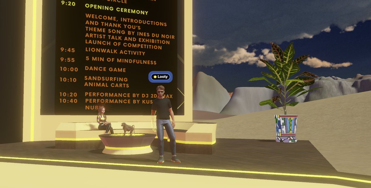 The launch of My African Dreams Events(M.A.D.E.) was one epic VR event. 

Kudos to <a href="/Lisbet_Spatial/">Lisbet</a>  and <a href="/Looty_Spatial/">Looty</a> for creating such a thought-out experience! 🔥🔥