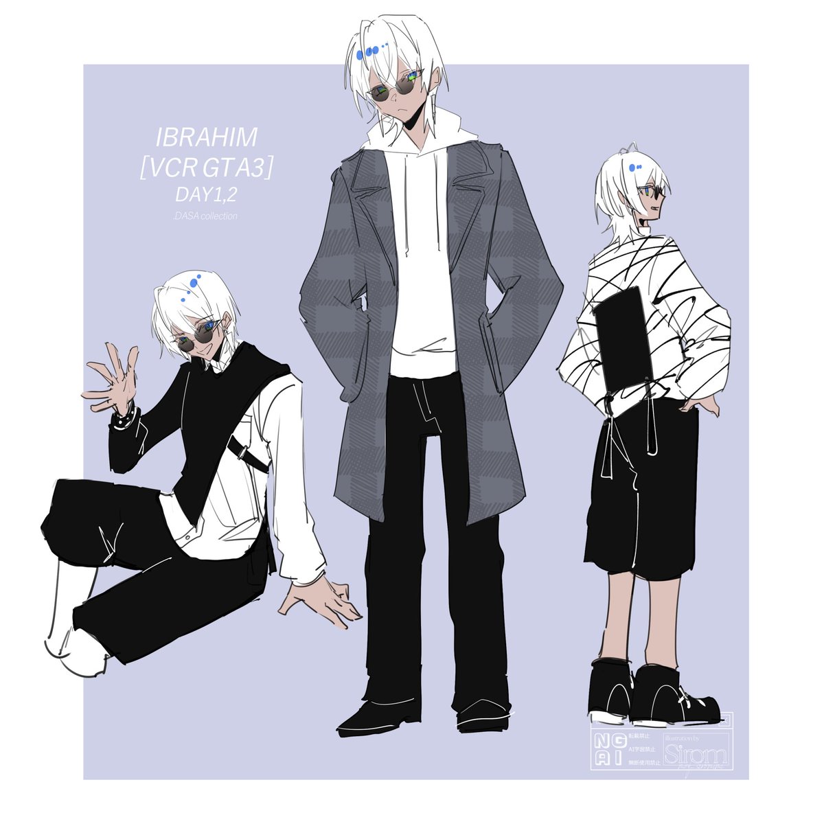 「#VCRGTA3 #絵ブラヒム 」|しろむのイラスト