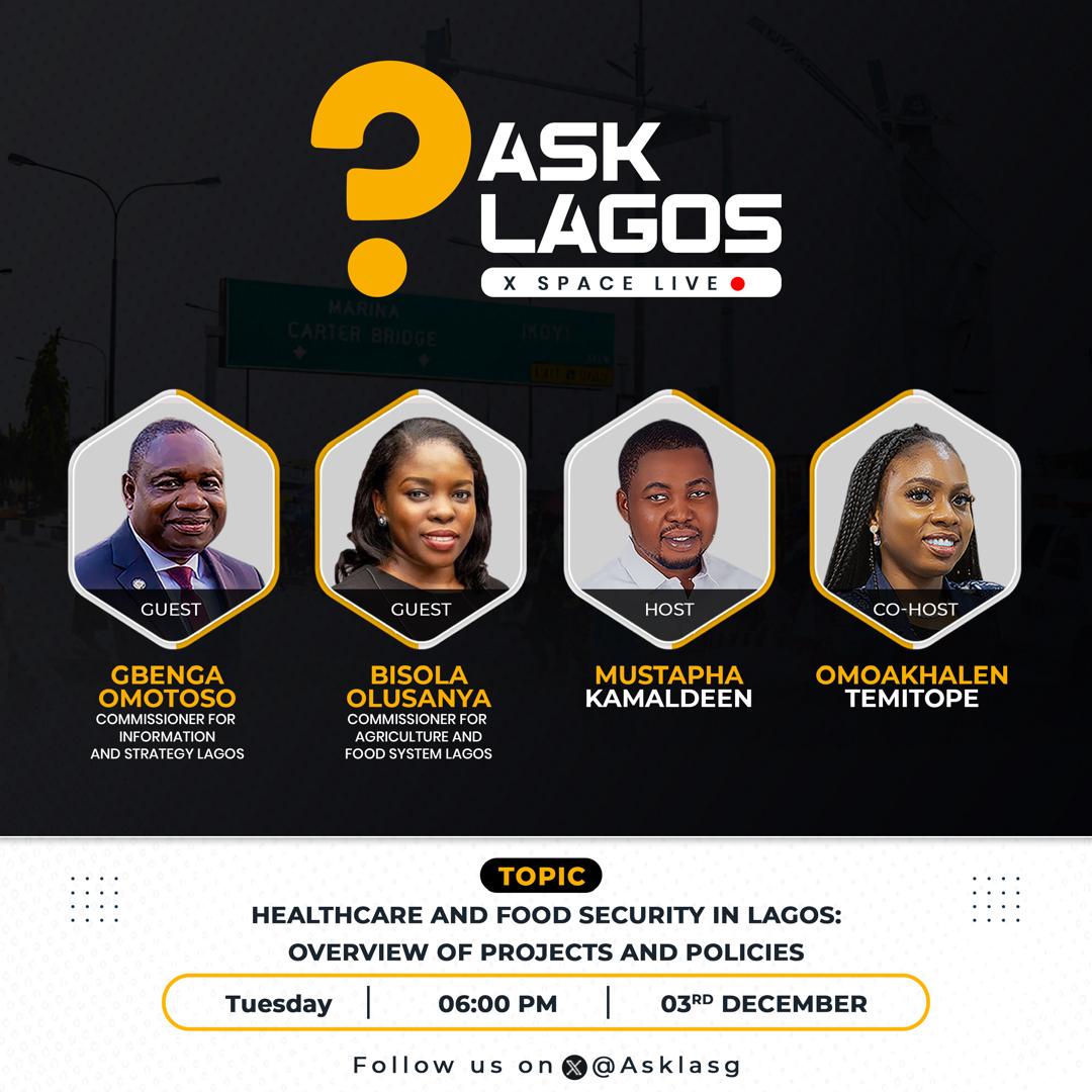 The Lagos State Govt tweet media