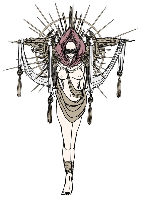 キャラデザしてたけど流石にエロ漫画じゃないからボツ供養 