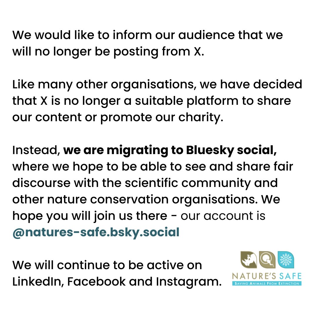 Nature's SAFE tweet media