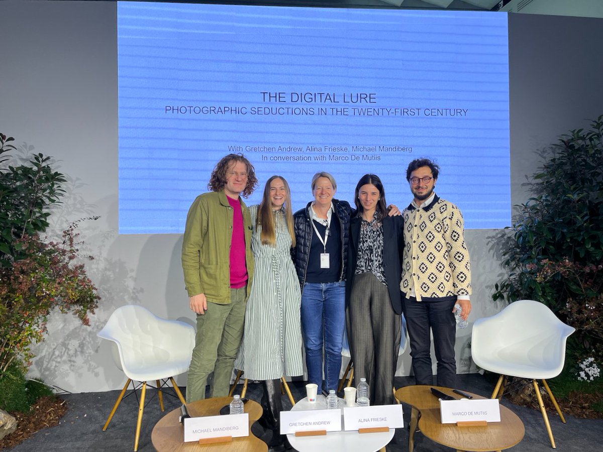 Michael Mandiberg (@mandiberg) on Twitter photo Taking Stock looked great, and the panel went well at @parisphotofair.
Many thanks to <a href="/tender_art/">Adam Berninger</a> <a href="/marcodemutiis/">marco de mutiis</a> and <a href="/NinaRoehrs/">Nina Roehrs</a>
#takingstock Taking Stock looked great, and the panel went well at @parisphotofair.
Many thanks to <a href="/tender_art/">Adam Berninger</a> <a href="/marcodemutiis/">marco de mutiis</a> and <a href="/NinaRoehrs/">Nina Roehrs</a>
#takingstock