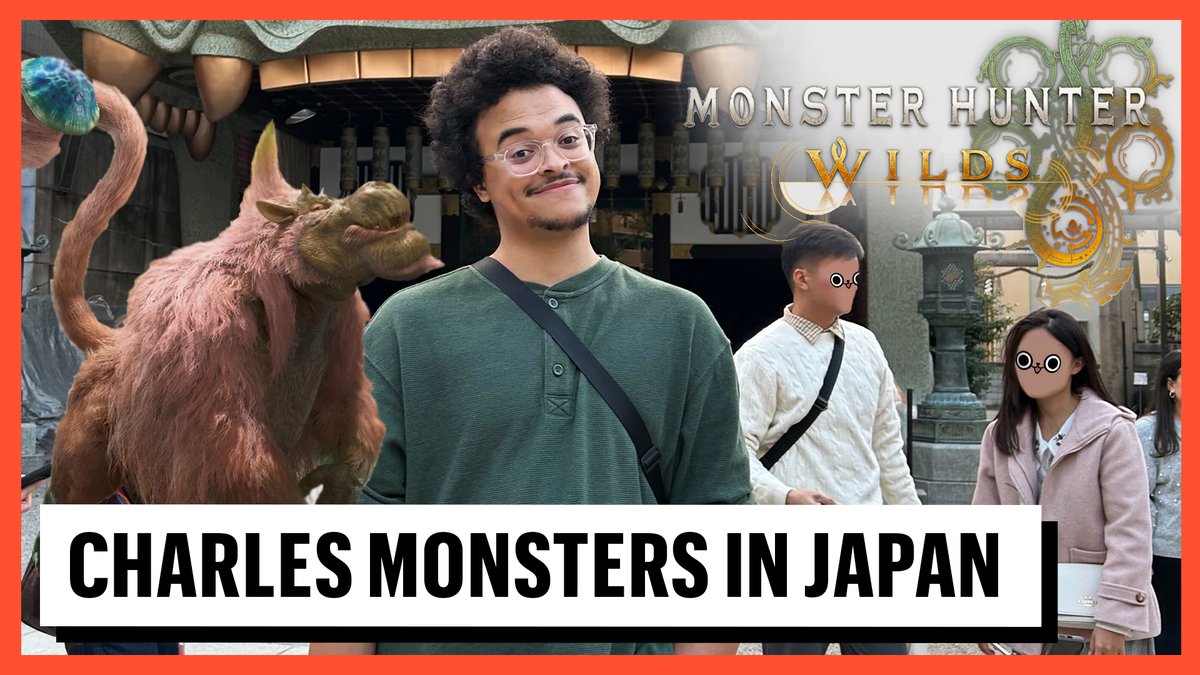 Ben Hanson (@yozetty) on Twitter photo Huge thanks to Capcom for flying <a href="/chuckduck365/">Charles Harte</a> out to Osaka, Japan to play Monster Hunter Wilds. And a big thanks to Charles for being up for a last-minute international adventure AND for making this fun travelogue! youtu.be/05r0vvjCC-k Huge thanks to Capcom for flying <a href="/chuckduck365/">Charles Harte</a> out to Osaka, Japan to play Monster Hunter Wilds. And a big thanks to Charles for being up for a last-minute international adventure AND for making this fun travelogue! youtu.be/05r0vvjCC-k
