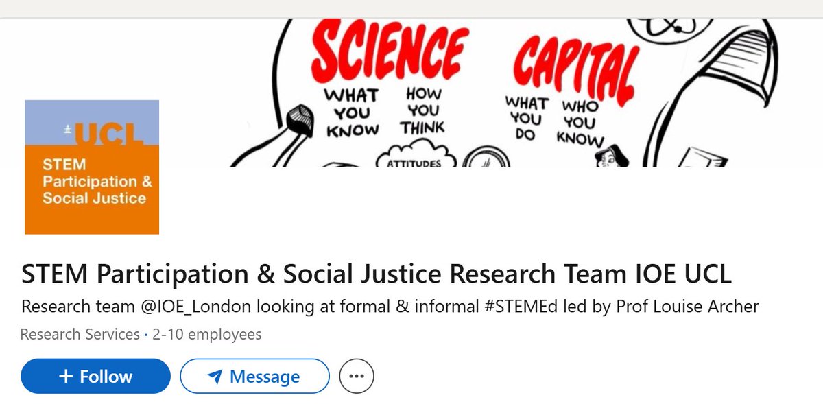 STEM Participation & Social Justice tweet media