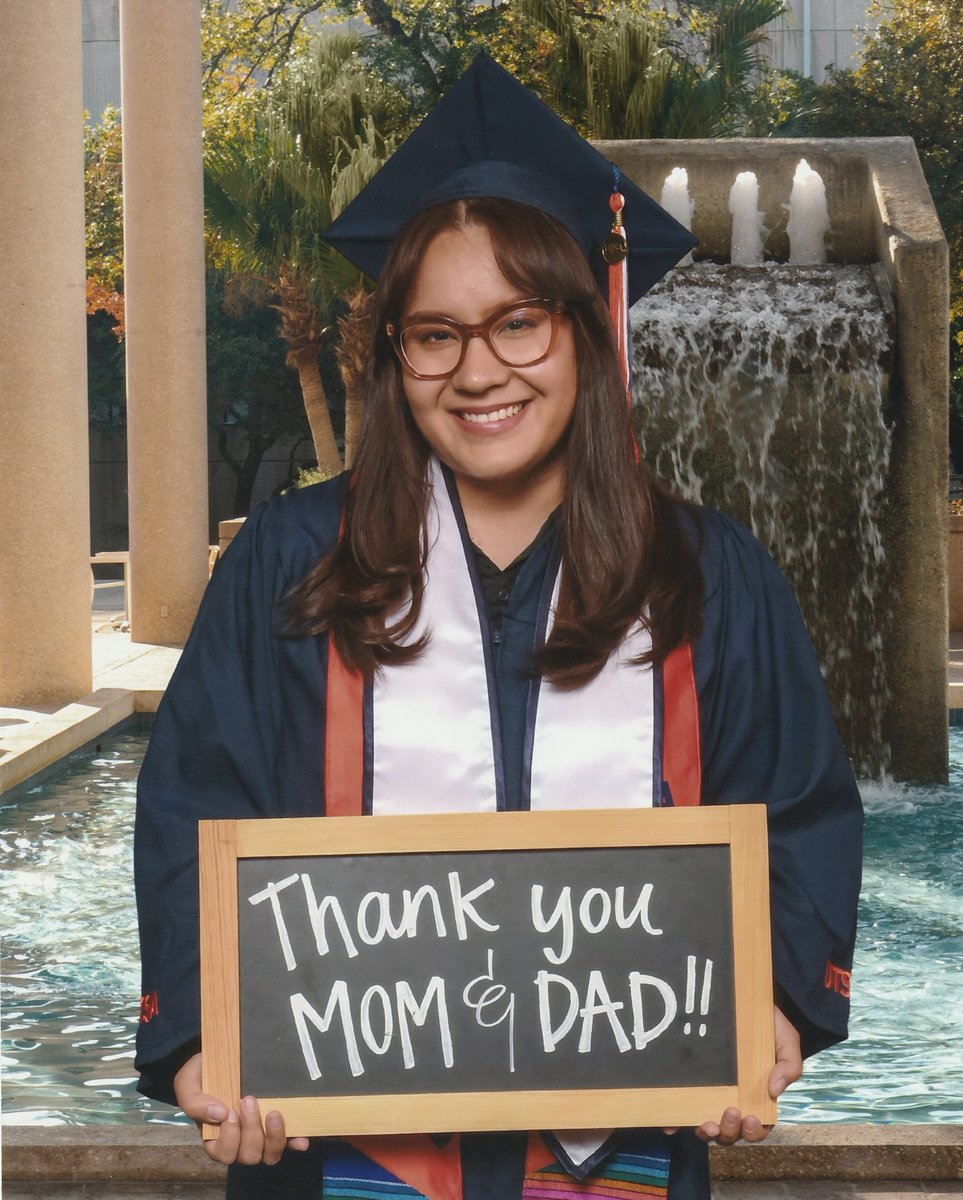 UTSA COEHD (@utsacoehd) on Twitter photo ๐๐๐ฎ๐น๐น ๐ฎ๐ฌ๐ฎ๐ฐ ๐๐ผ๐บ๐บ๐ฒ๐ป๐ฐ๐ฒ๐บ๐ฒ๐ป๐ ๐ฃ๐ฟ๐ผ๐ณ๐ถ๐น๐ฒ: Rocio Miramontes, a first-gen student, is excited to start her career as a 2nd-grade dual language teacher, inspiring students to embrace their culture with pride. โโโ
๐ฐbit.ly/3CV6IUa
#UTSA #UTSAGrad2024 ๐๐๐ฎ๐น๐น ๐ฎ๐ฌ๐ฎ๐ฐ ๐๐ผ๐บ๐บ๐ฒ๐ป๐ฐ๐ฒ๐บ๐ฒ๐ป๐ ๐ฃ๐ฟ๐ผ๐ณ๐ถ๐น๐ฒ: Rocio Miramontes, a first-gen student, is excited to start her career as a 2nd-grade dual language teacher, inspiring students to embrace their culture with pride. โโโ
๐ฐbit.ly/3CV6IUa
#UTSA #UTSAGrad2024