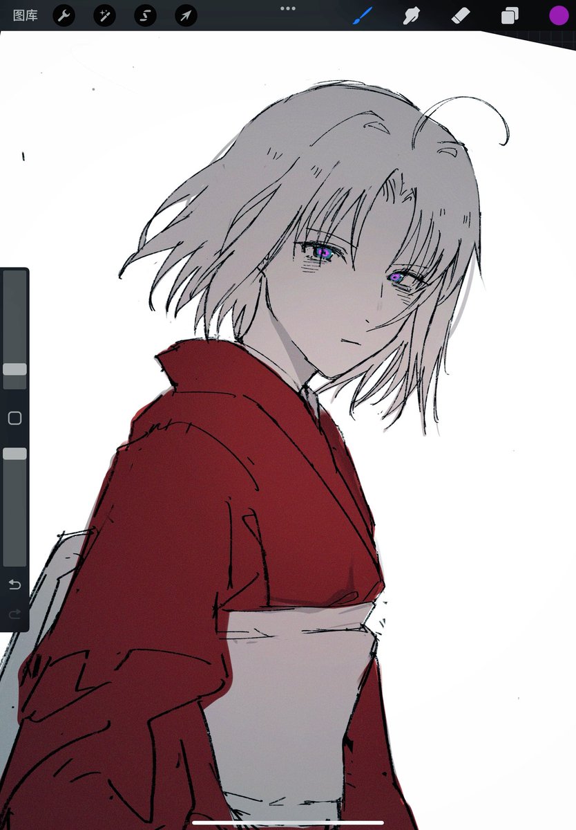 _Pluvi0ph1le_'s tweet photo. #空の境界 #両儀式 https://t.co/LblAyyUiFM