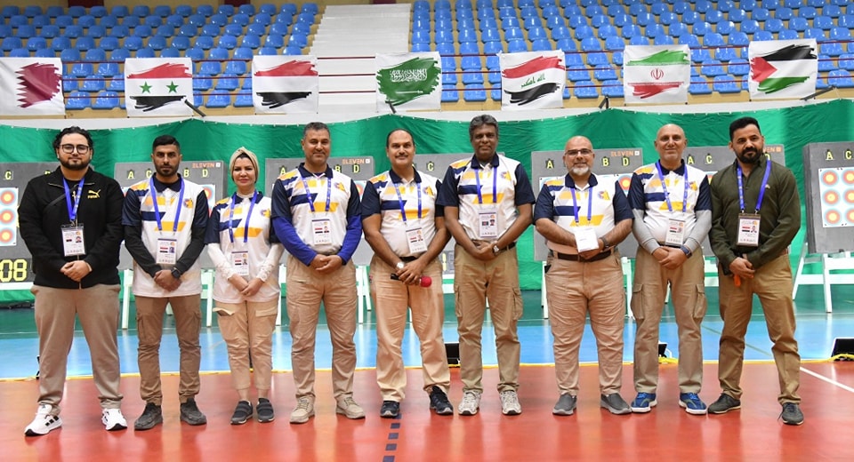 arab_archery's tweet photo. السليمانية تحتضن منافسات بطولة العرب بالقوس والسهم
السليمانية / إعلام اللجنة الأولمبية
أفتتحت في محافظة السليمانية بكردستان العراق، أمس الأثنين، منافسات بطولة العرب بالقوس والسهم للرجال والنساء، بفعاليتي القوس المركب والقوس المحدب، وذلك بمشاركة (13) منتخباً. https://t.co/tHKhfvitdY