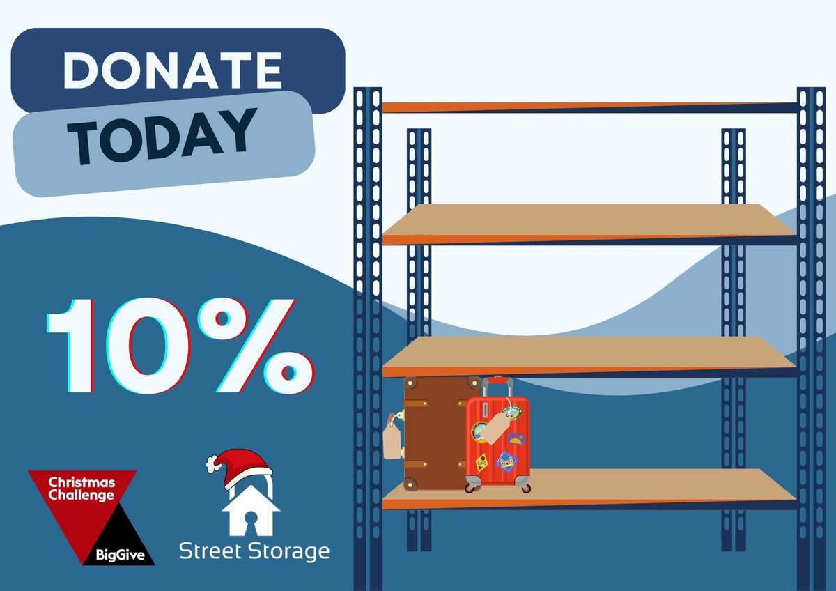 As if we couldn't be more excited about the #ChristmasChallenge, we're eager to introduce you to our personalised progress tracker for the week! 🎄

Each bag you see on the shelf represents 5% of our £6,000 goal.