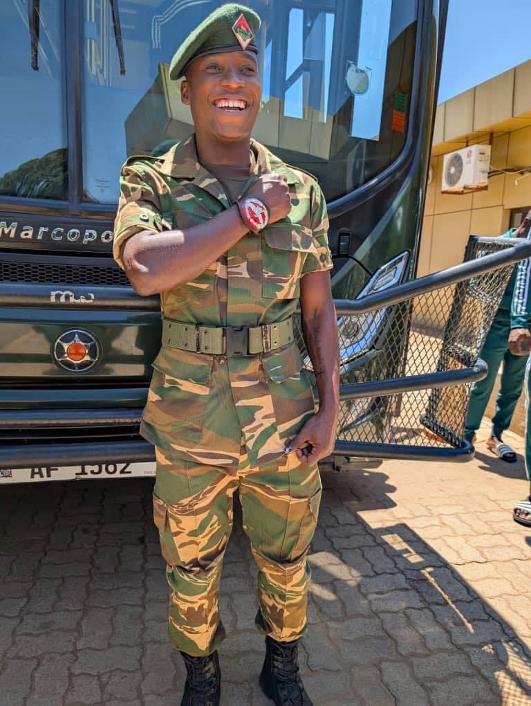 WeziVMhone's tweet photo. Warrant officer class II, Barbra Banda https://t.co/6LJ46ic5Ac