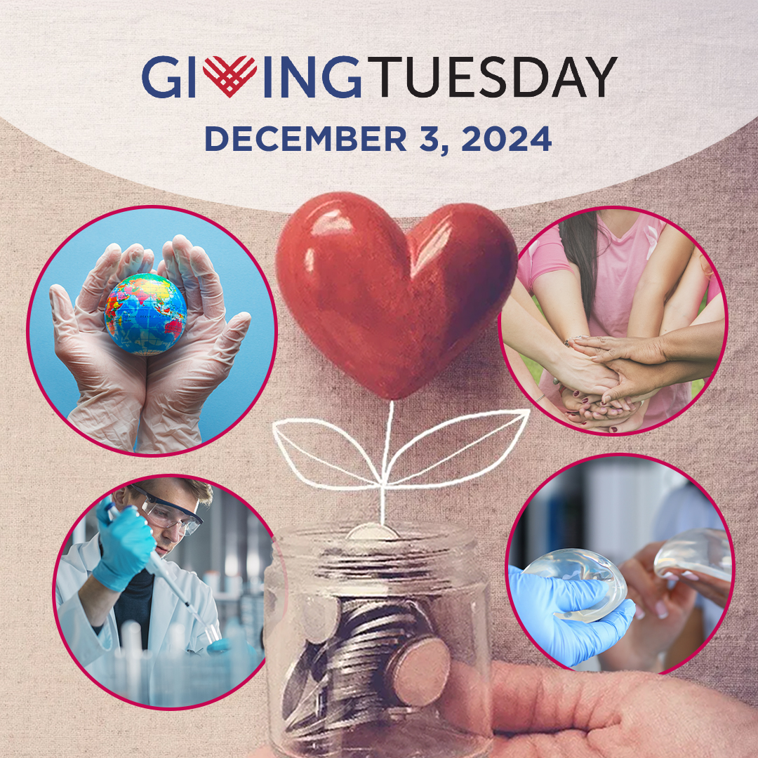 It’s finally here – Giving Tuesday! Join us in fostering innovation in plastic surgery and improving quality of life for patients. Donate now to support research, patient support programs and public awareness. ThePSF.org/GivingTuesday #GivingTuesday #MakeAnImpact #PlasticSurgery