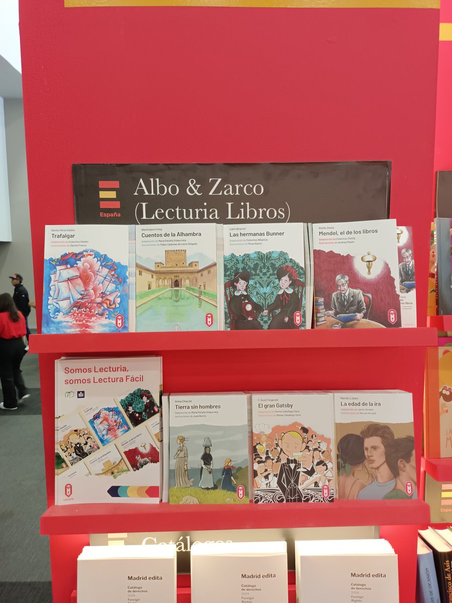¡La #lecturafacil ha desembarcado en México!
Nuestros libros adaptados están en la <a href="/FILGuadalajara/">FIL Guadalajara</a> , en el pabellón internacional, en el stand JJ1 de <a href="/FGEEenlinea/">FEDERACIÓN EDITORES</a> <a href="/MadridEdit42838/">Editores Madrid</a>
¡Ven a descubrirlos!
#Mexico #FILGuadalajara #Accesibilidad #libros